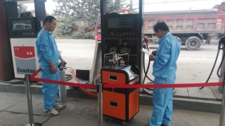 藁城加油站油氣回收檢測